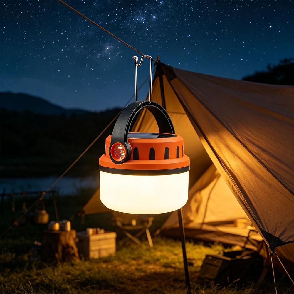 Camping Solar Lantern - Lampu Camping Tenaga Surya Baru Baterai