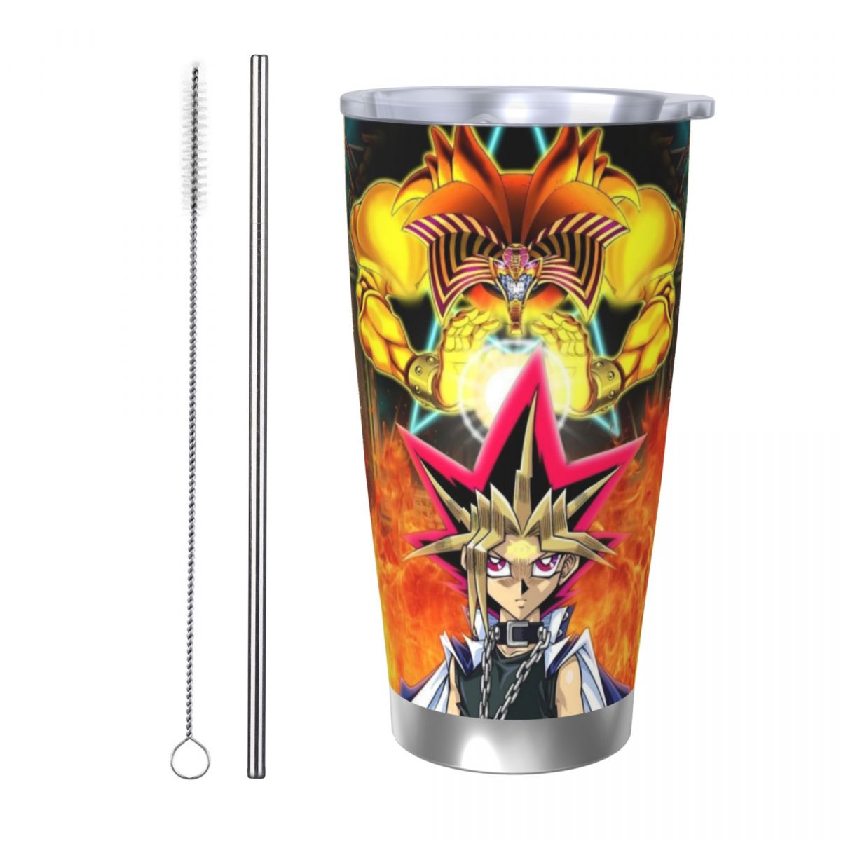 Vacuum Insulated Flask - Manga-Yu-Gi-Oh 20oz Cangkir Kopi Mobil Termal