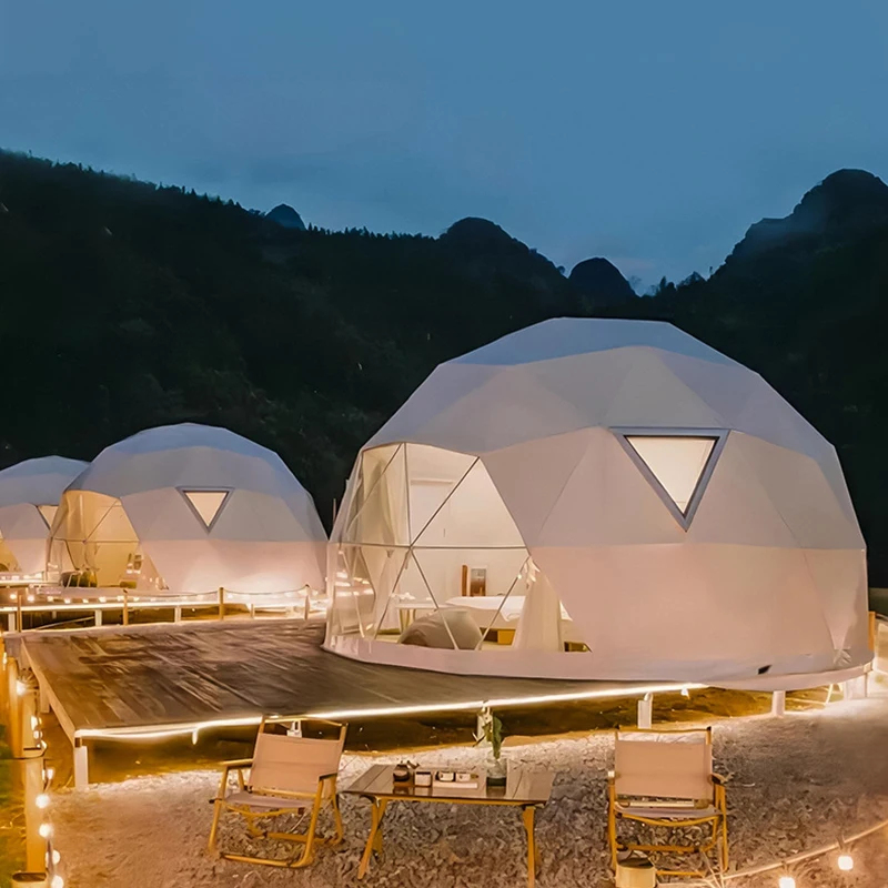Outdoor Camping And Glamping - Tenda Dome Geodesik Premium - Rumah