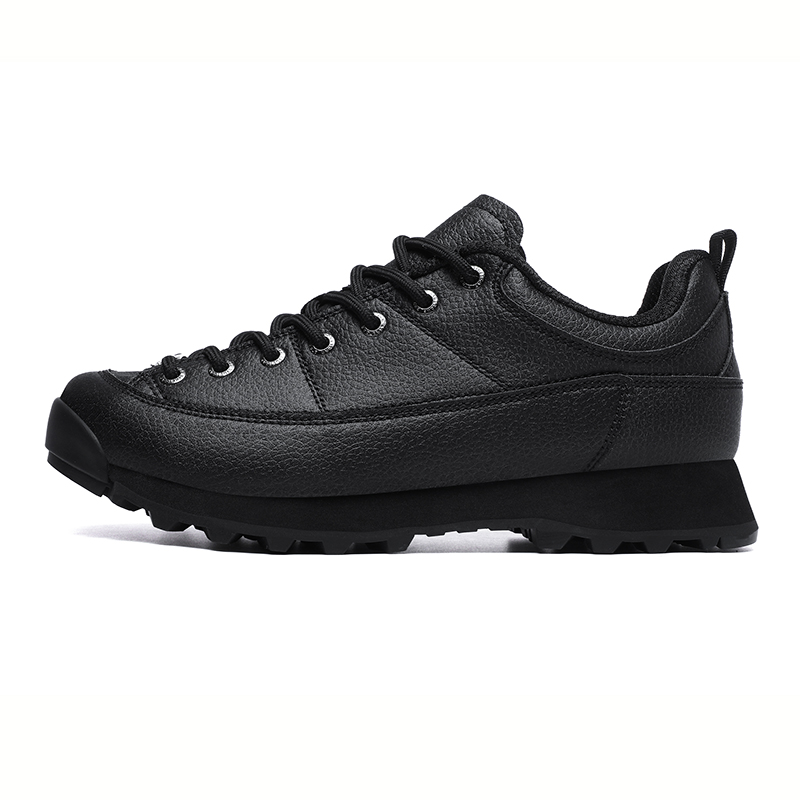 Urban Outdoor Camping - Sepatu Kulit Trendy Hiking Pria Berjalan