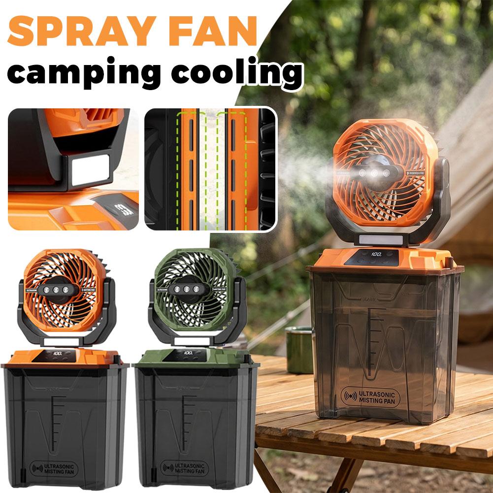 Outdoor Camping Fans - Kipas Angin Outdoor Baru dengan Lampu