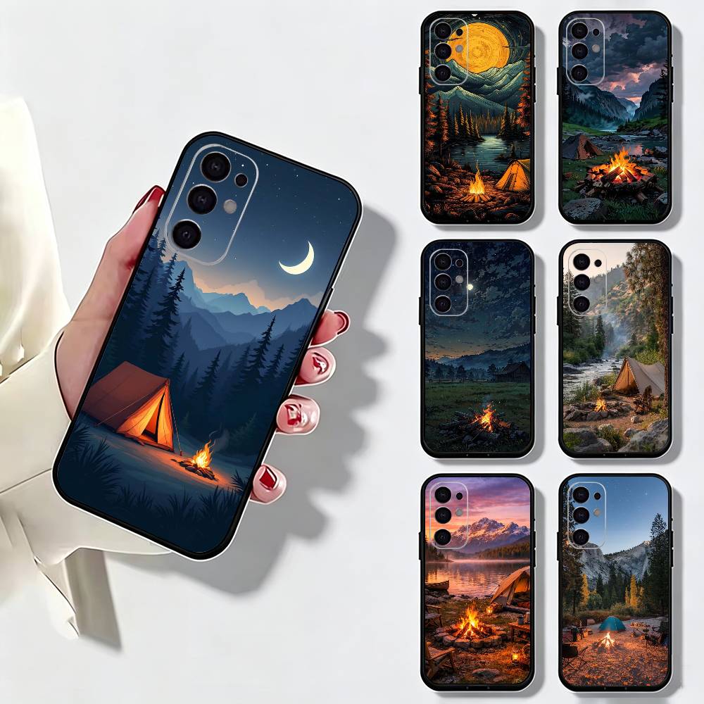 Outdoor Camping Quotes - Casing Ponsel Motif Alam Gunung untuk