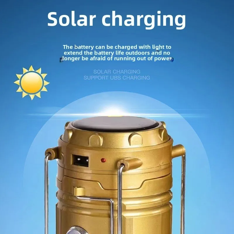 Camping Solar Lantern - Lampu Kuda Luar Ruangan Lampu Berkemah