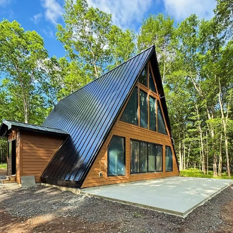 Outdoor Camping And Glamping - Rumah Kayu Segitiga yang Dapat Disesuaikan