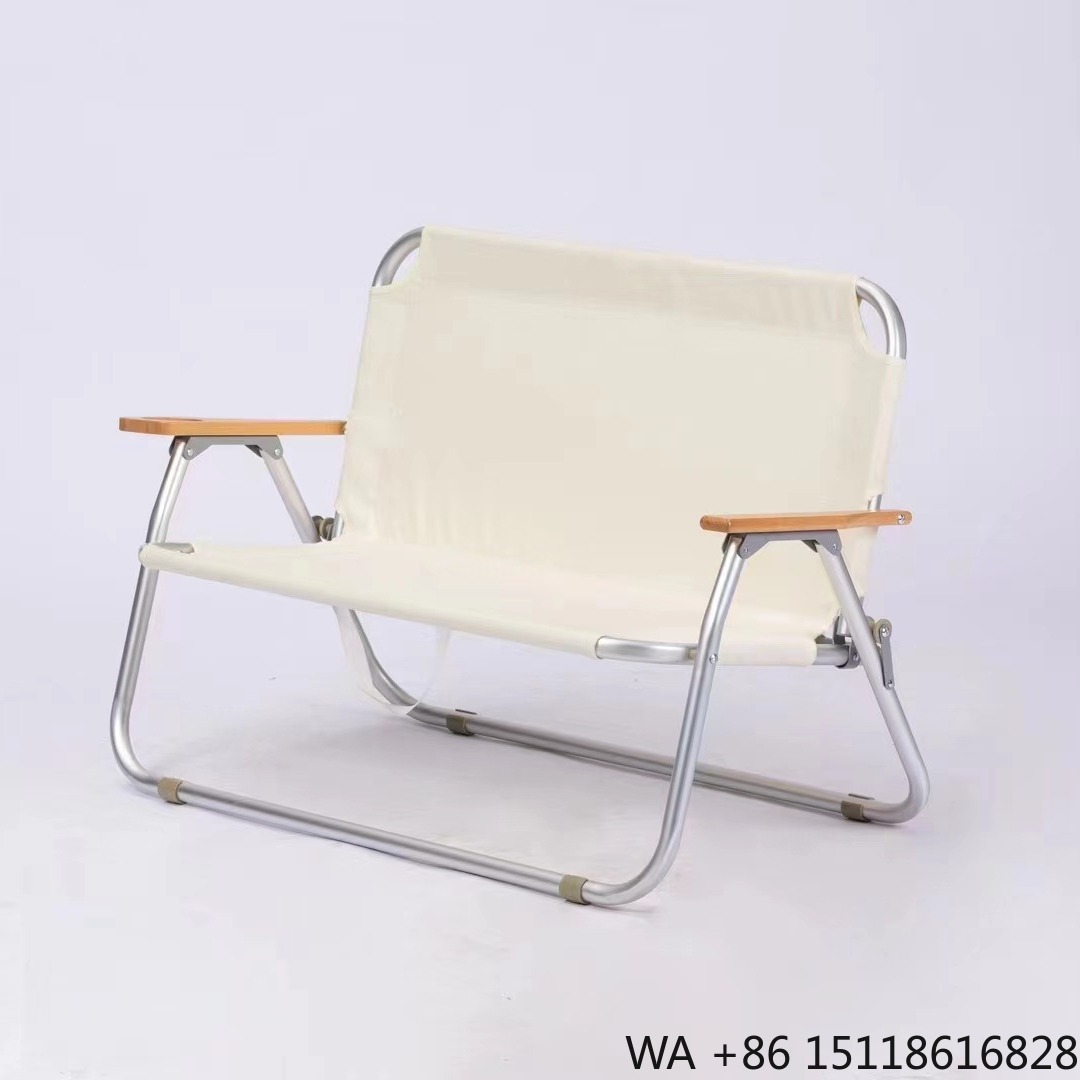 Outdoor Camping Folding Chairs - Kursi Pantai Lipat 2 Orang, Tahan
