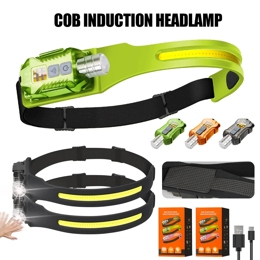 Headlamp - Lampu Kepala LED yang Kuat, Senter