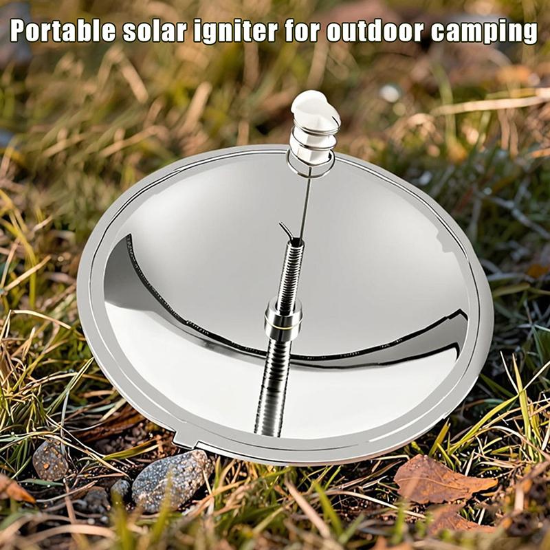 Outdoor Windproof Lighter - 1 Buah Pemantik Tenaga Surya Pengapian