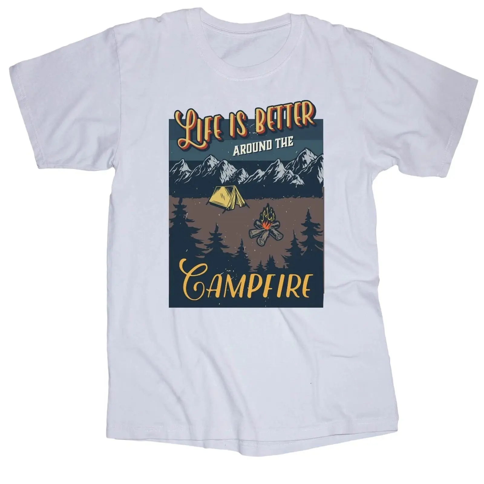 Outdoor Camping Quotes - quot Life is better around the
