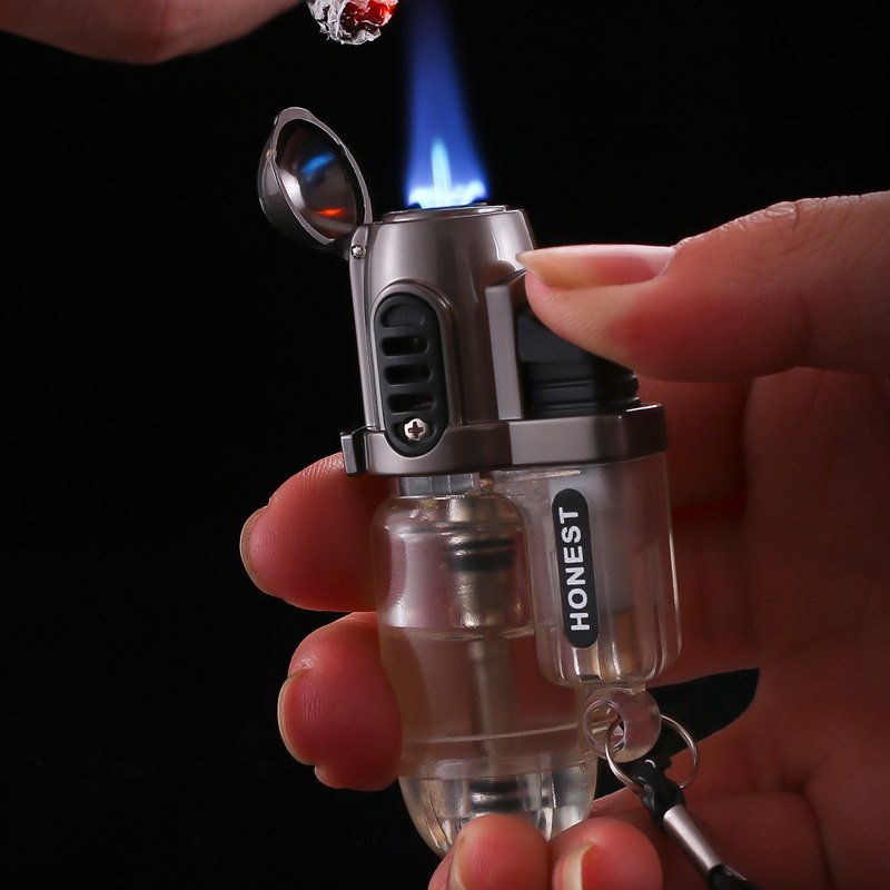 Outdoor Windproof Lighter - Jujur Mini Tahan Angin Pistol Semprot