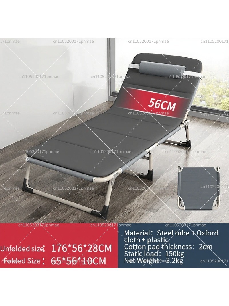 Outdoor Camping Folding Chairs - Tempat Tidur Lipat Logam Modern untuk