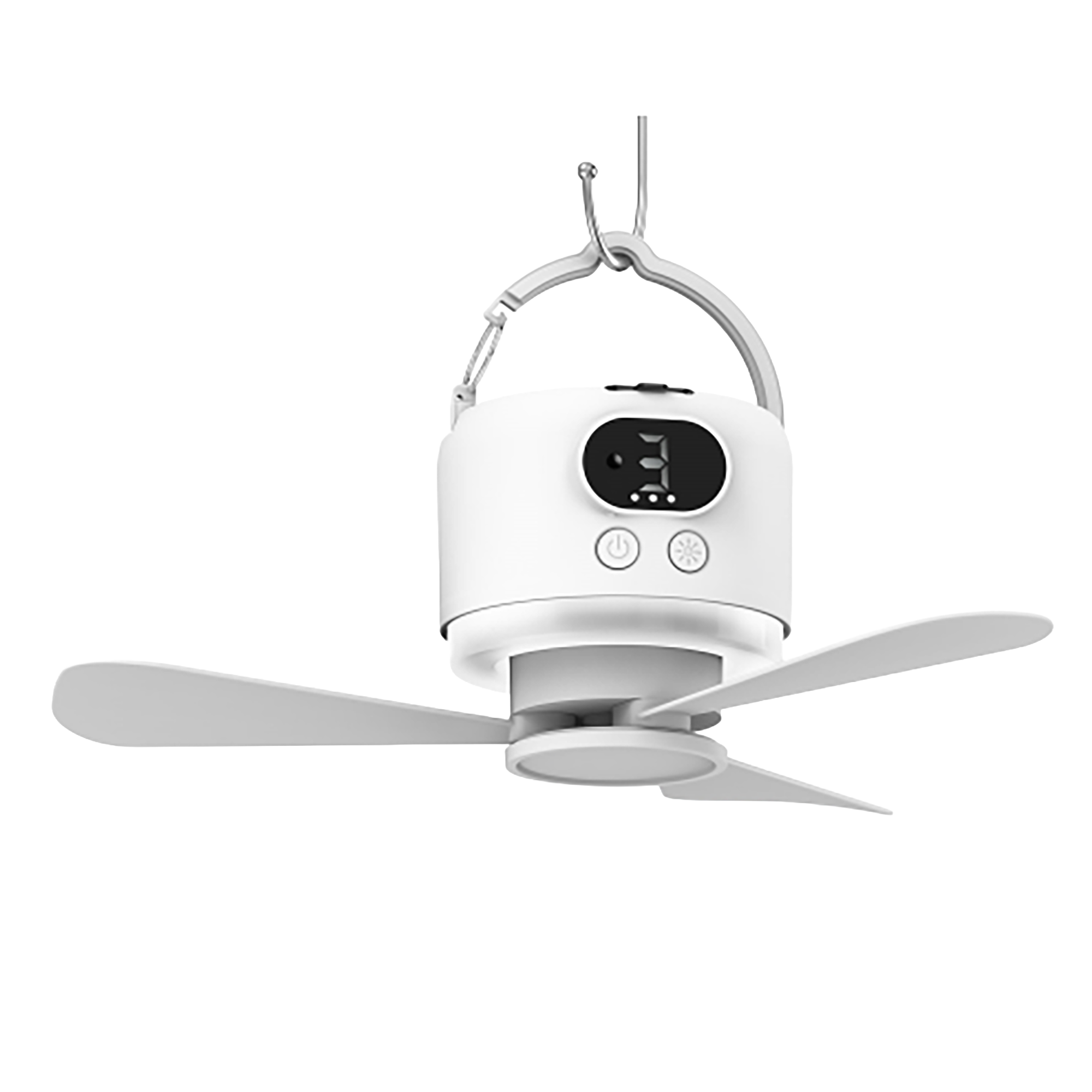 Outdoor Camping Fans - Kipas Angin Plafon Portabel Isi Ulang