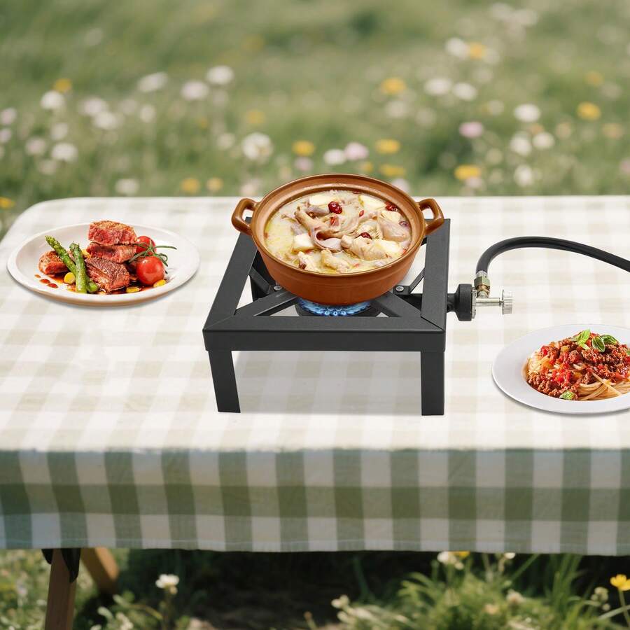 Outdoor Camping Gas Stove - Kompor Gas Portabel Satu Tungku, Kompor