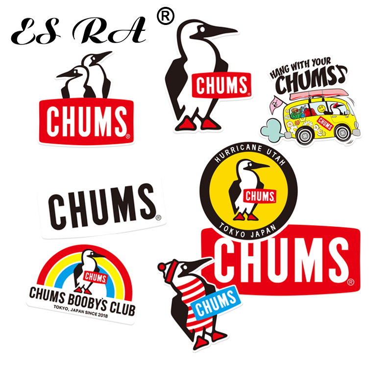 Outdoor Camping Brand - 10 Buah Grosir Stiker Vinil Mengkilap