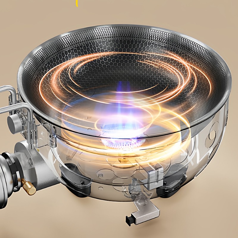 Outdoor Camping Gas Stove - Kompor Kaset Portabel dengan Panci Terintegrasi