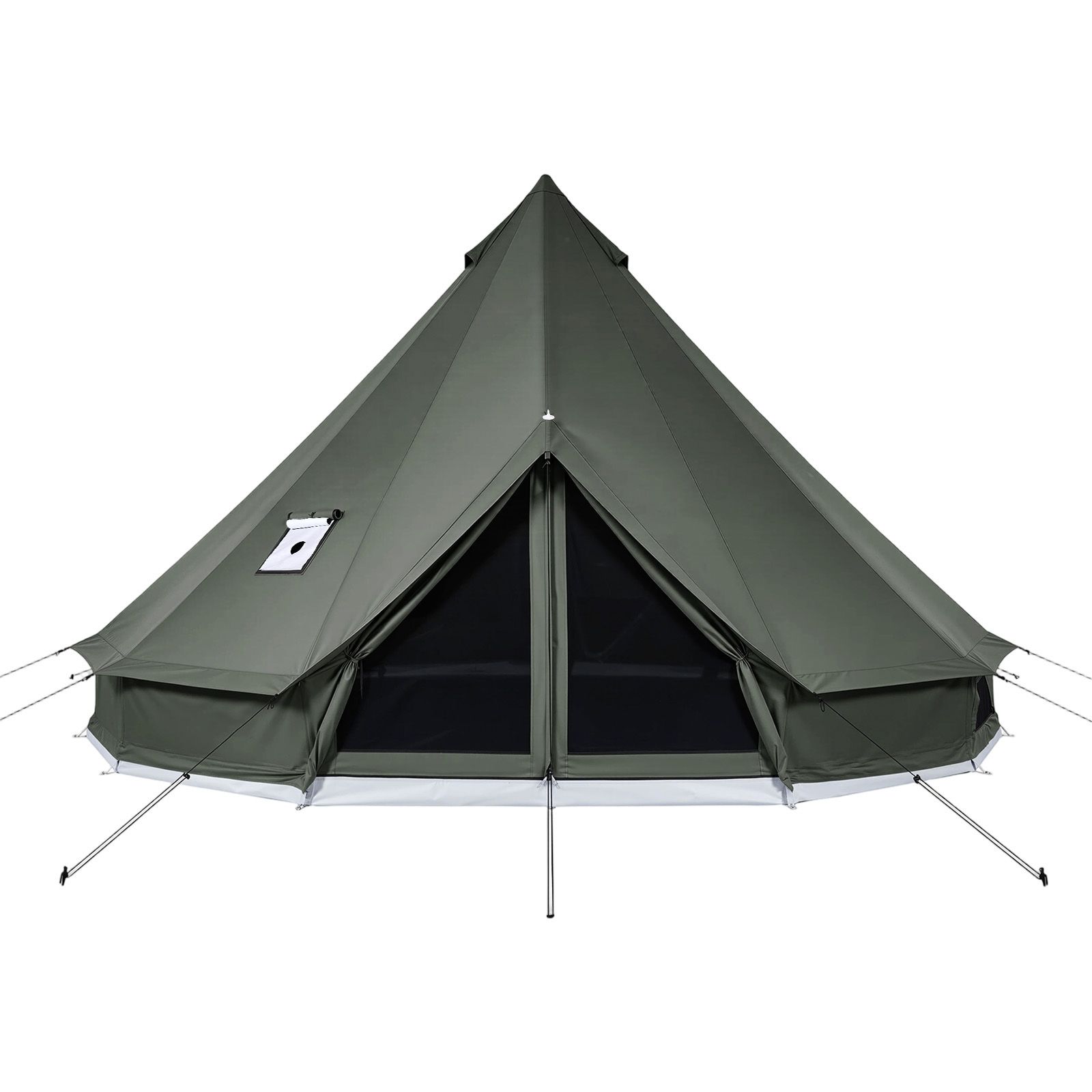 Outdoor Camping And Glamping - Tenda Kanvas Bell, Tenda Yurt 4