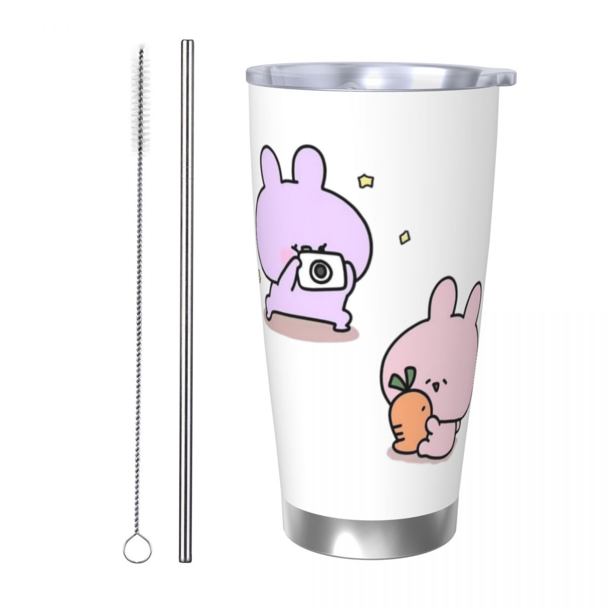 Vacuum Insulated Flask - Asamimichaan Cute Asamimi 20oz Cangkir Kopi