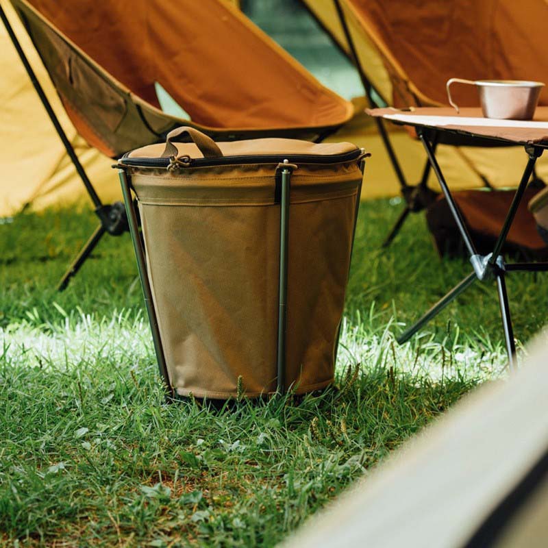 Outdoor Camping Bin - Tempat Sampah berkemah luar ruangan, tempat
