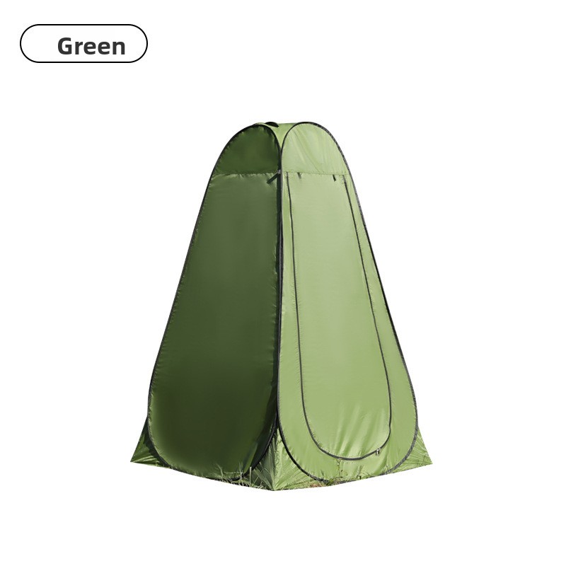 Outdoor Camping Toilet Tent - Tenda Privasi Lapis Tunggal Otomatis Terbuka,