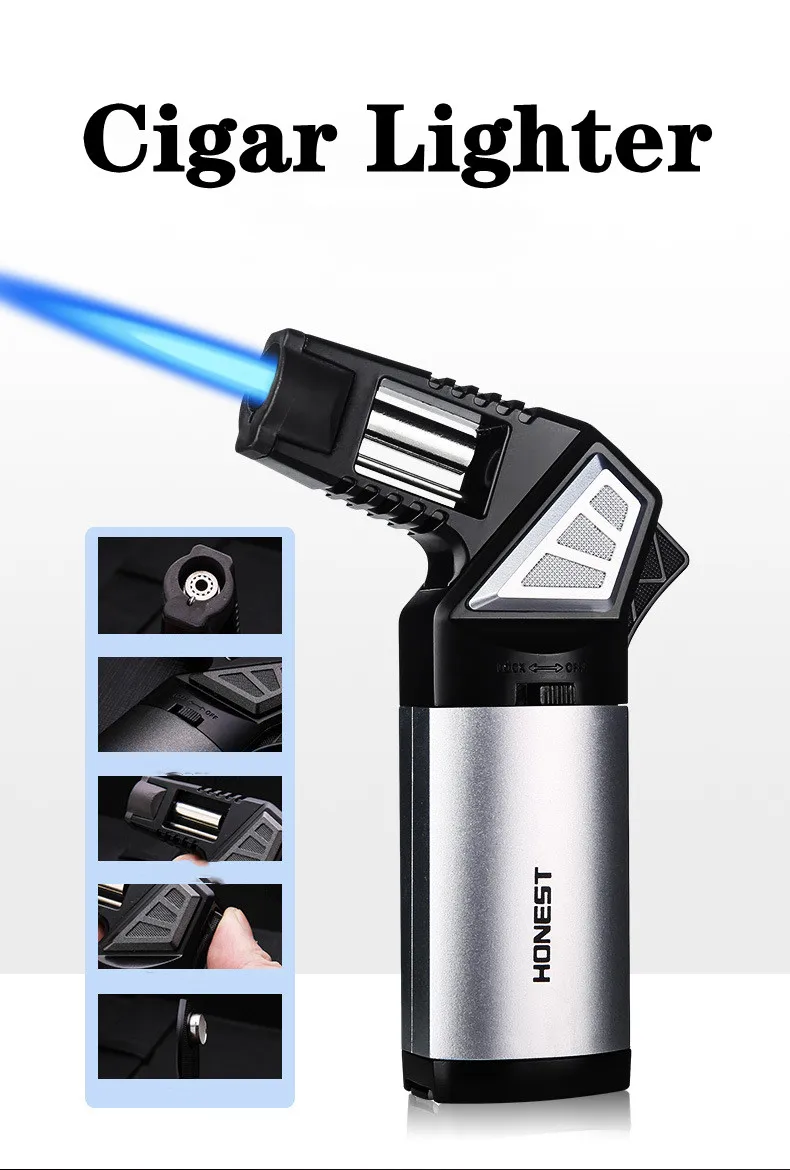 Outdoor Windproof Lighter - Pemantik Gas Butana Anti Angin Multi