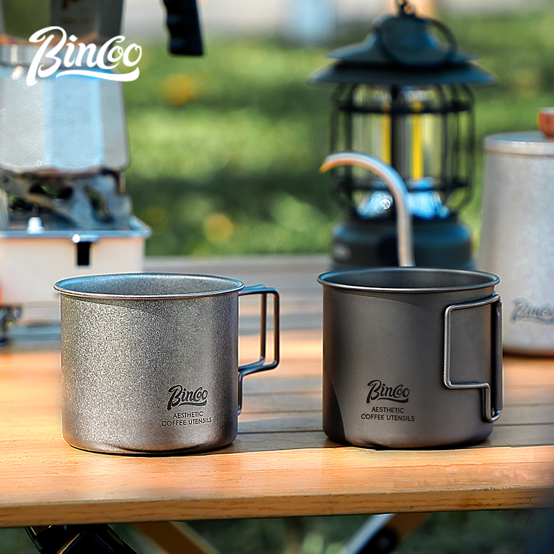 Mug Camping Bincoo Titanium 30 - Outdoor Camping Bin ulasan dan harga