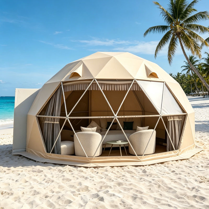 Tenda Dome Geodesik Mewah untu - Outdoor Camping And Glamping ulasan dan harga