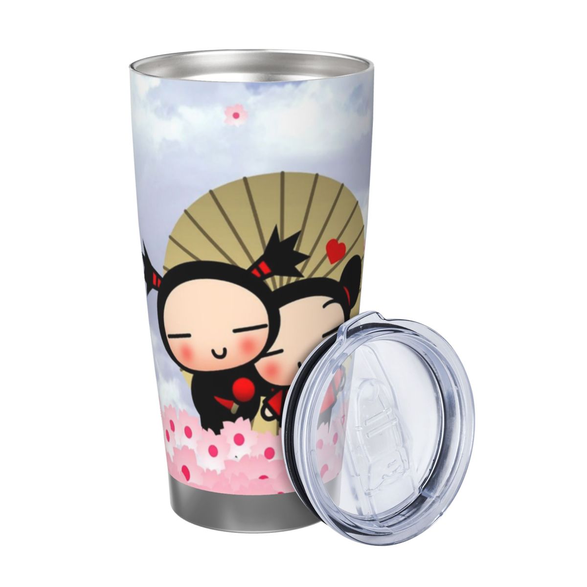 Cute Cartoon Pucca 20oz Cangki - Vacuum Insulated Flask ulasan dan harga