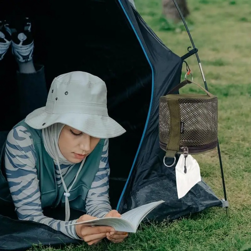 Tempat tisu berkemah luar ruan - Outdoor Camping Bin ulasan dan harga