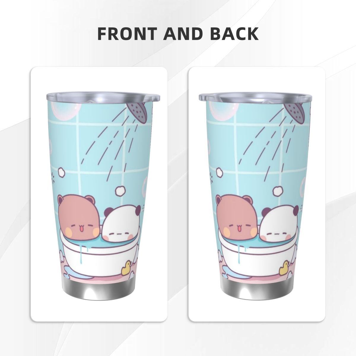 Panda Bear Hug Bubu Dudu 20oz  - Vacuum Insulated Flask ulasan dan harga