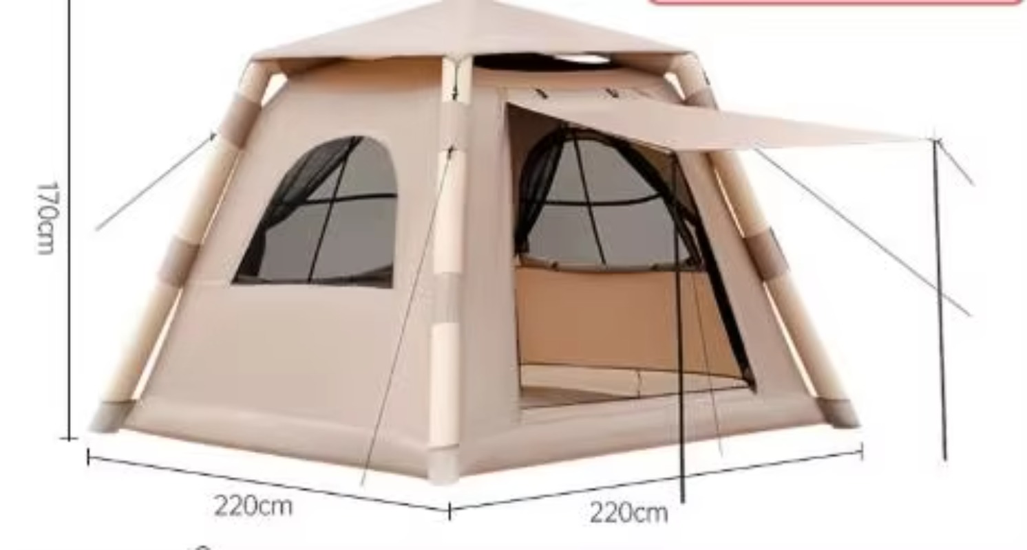 Tenda Atap Portabel Bahan Oxfo - Outdoor Camping Tent Waterproof ulasan dan harga