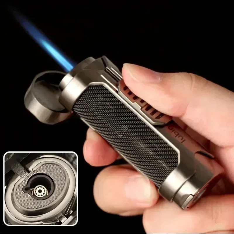 LUBINSKI Pemantik Cerutu Logam - Outdoor Windproof Lighter ulasan dan harga