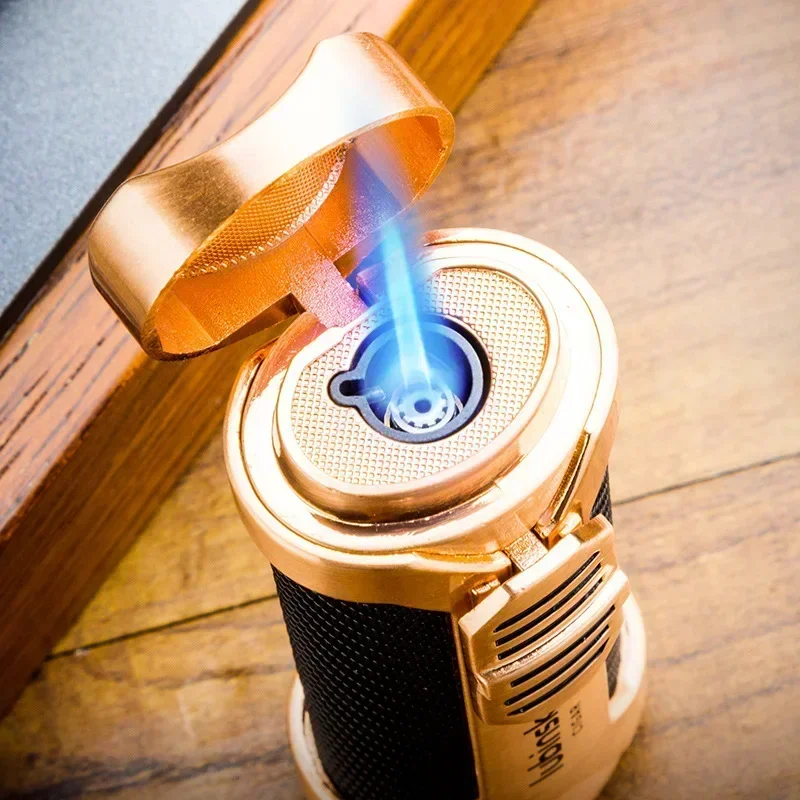 LUBINSKI Pemantik Cerutu Logam - Outdoor Windproof Lighter ulasan dan harga
