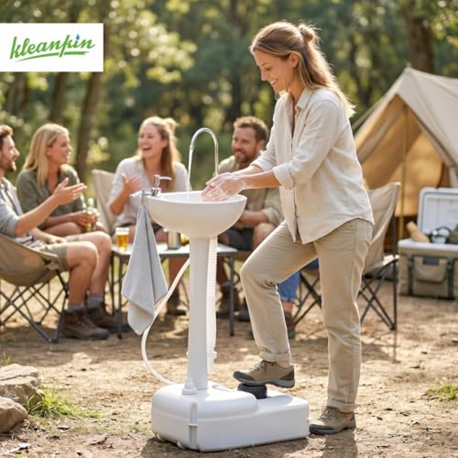 Wastafel portabel untuk RV dan - Outdoor Camp ulasan dan harga