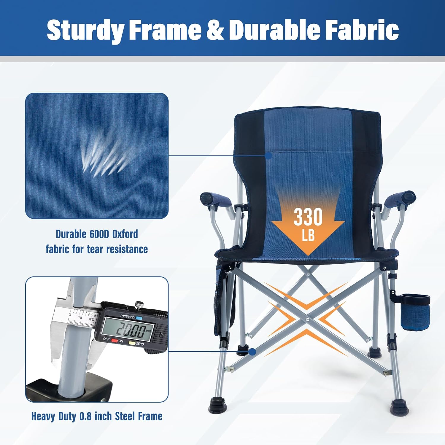 Kursi Lipat Portabel Outdoor G - Outdoor Camping Folding Chairs ulasan dan harga