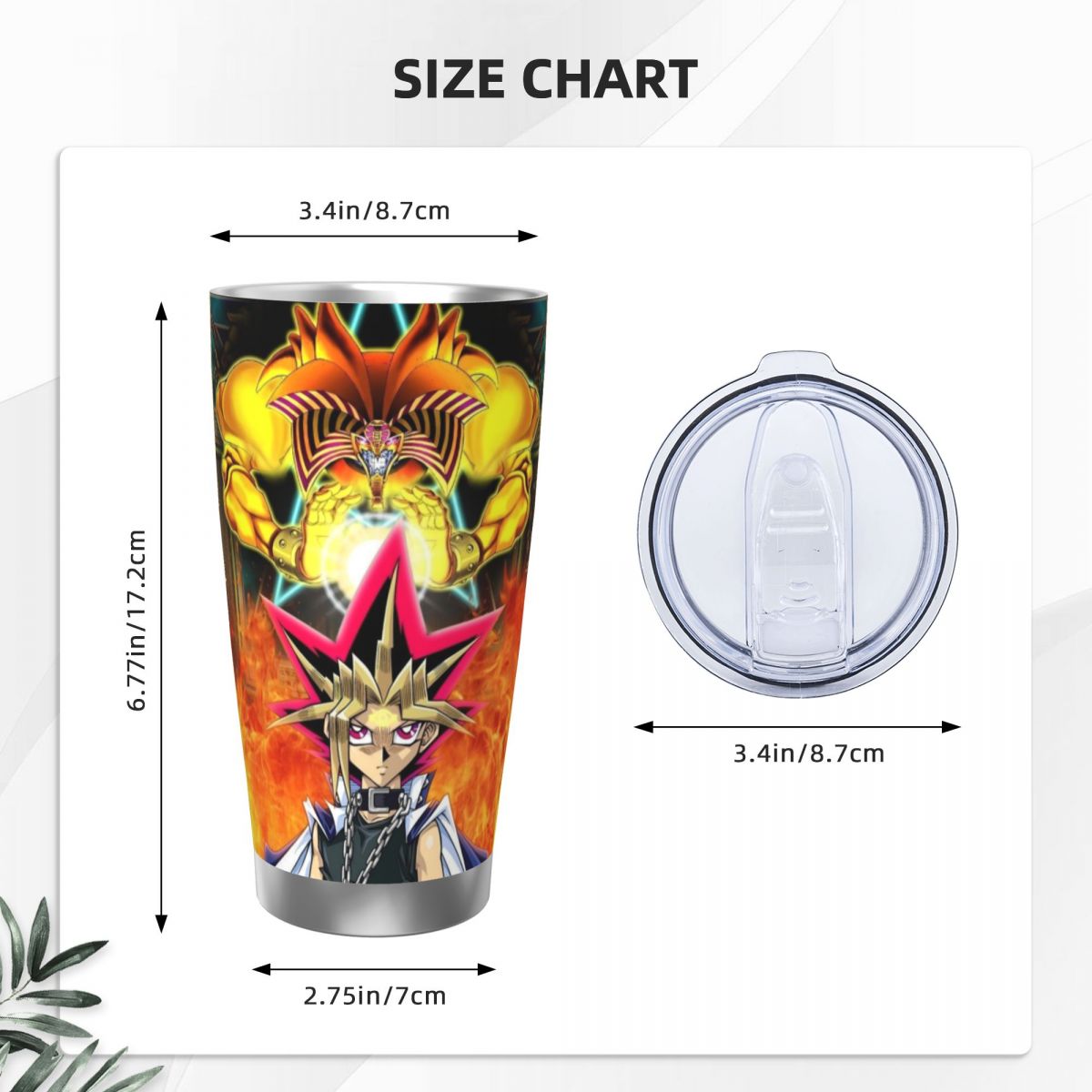 Manga-Yu-Gi-Oh 20oz Cangkir Ko - Vacuum Insulated Flask ulasan dan harga