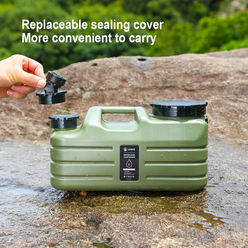5/11L Tempat Air Luar Ruangan  - Outdoor Camping Bin ulasan dan harga
