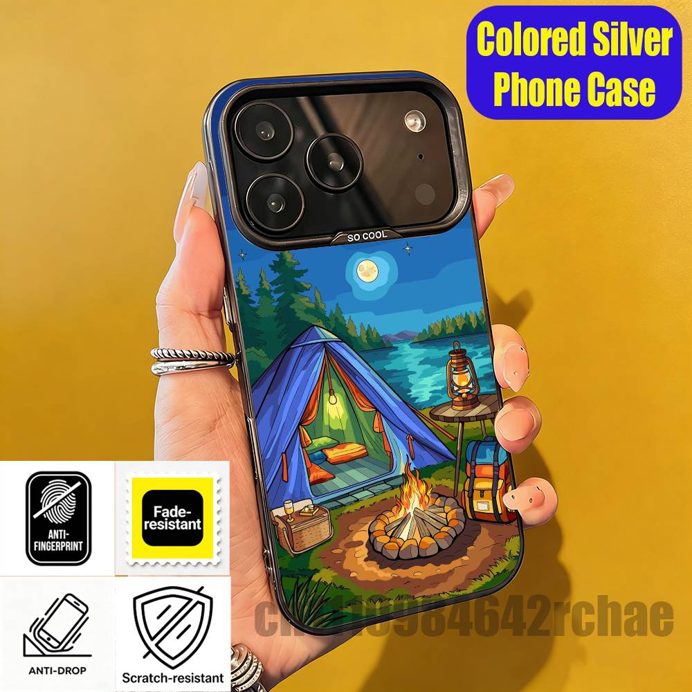 Casing HP iPhone 15,12,11,14,1 - Outdoor Camping Quotes ulasan dan harga
