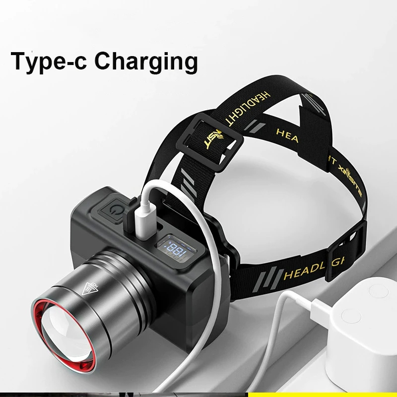Lampu Kepala LED Digital 2026  - Headlamp ulasan dan harga