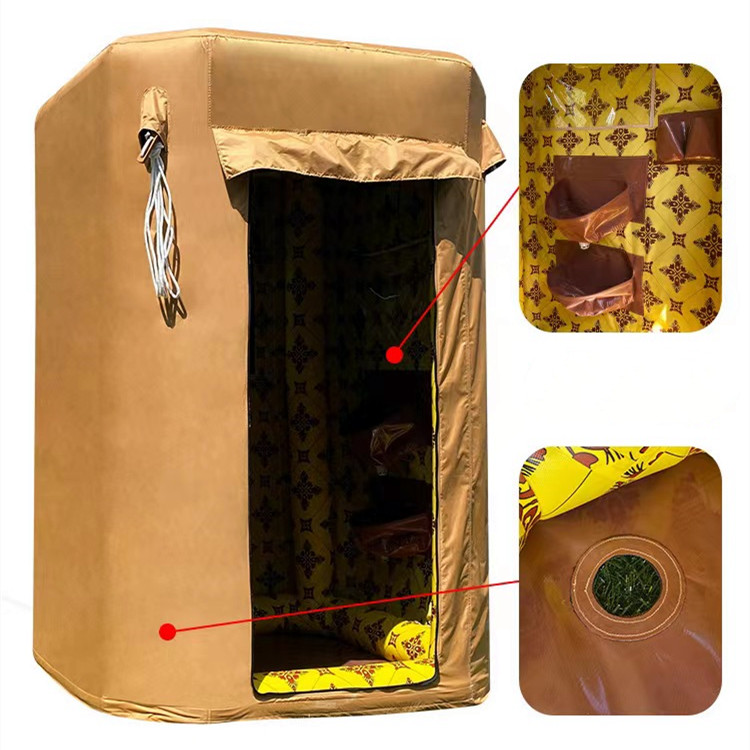 Tenda Tiup Anti Air Empat Musi - Outdoor Camping Toilet Tent ulasan dan harga