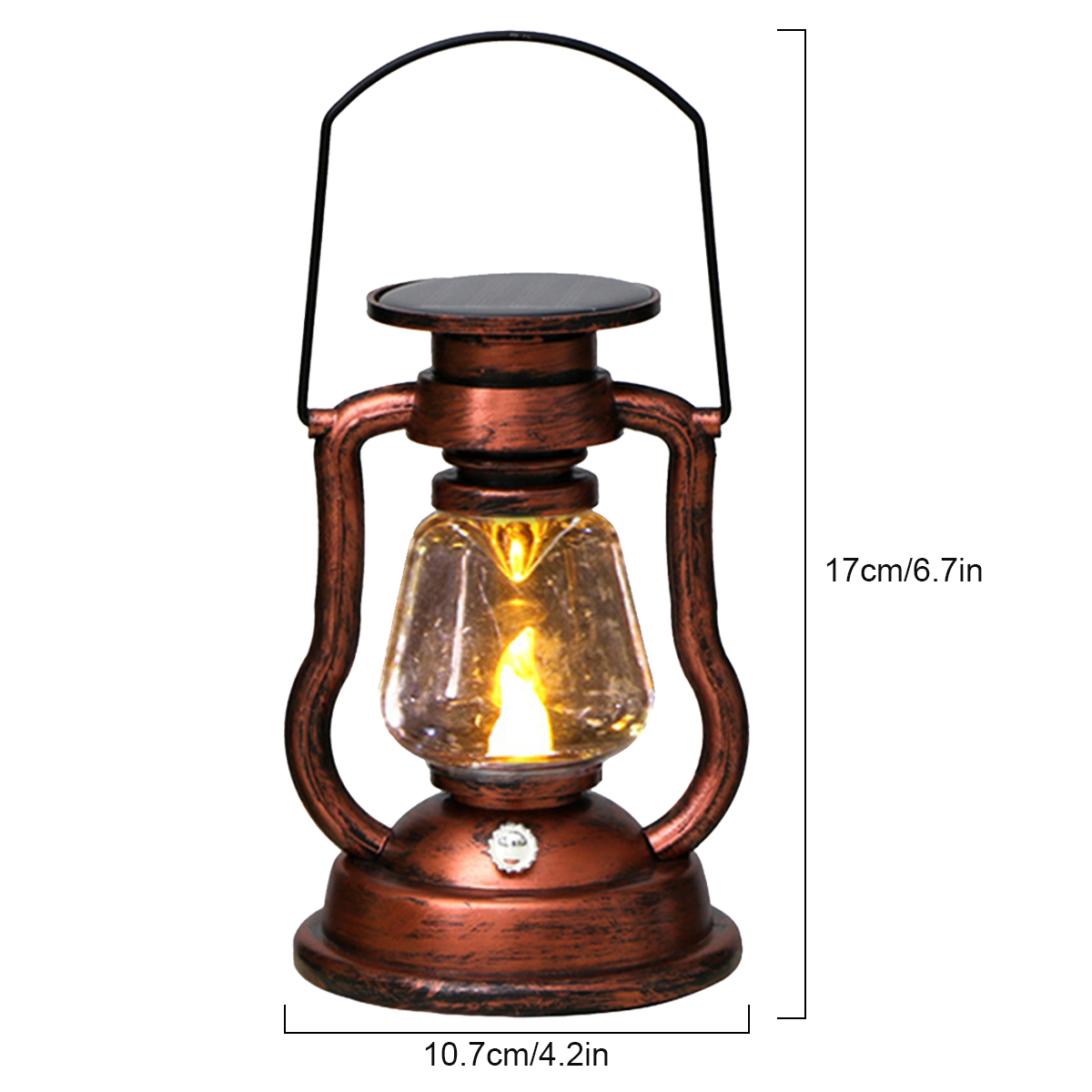 Lampu Atmosfer Retro LED Tenag - Camping Solar Lantern ulasan dan harga