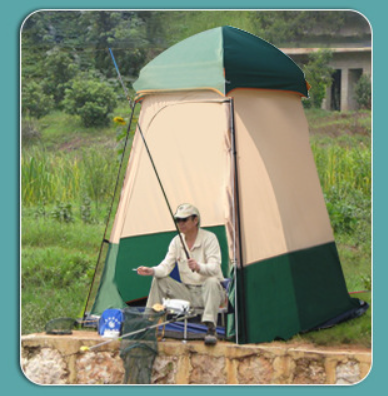 Tenda Mandi Camping Anti Air E - Outdoor Camping Toilet Tent ulasan dan harga