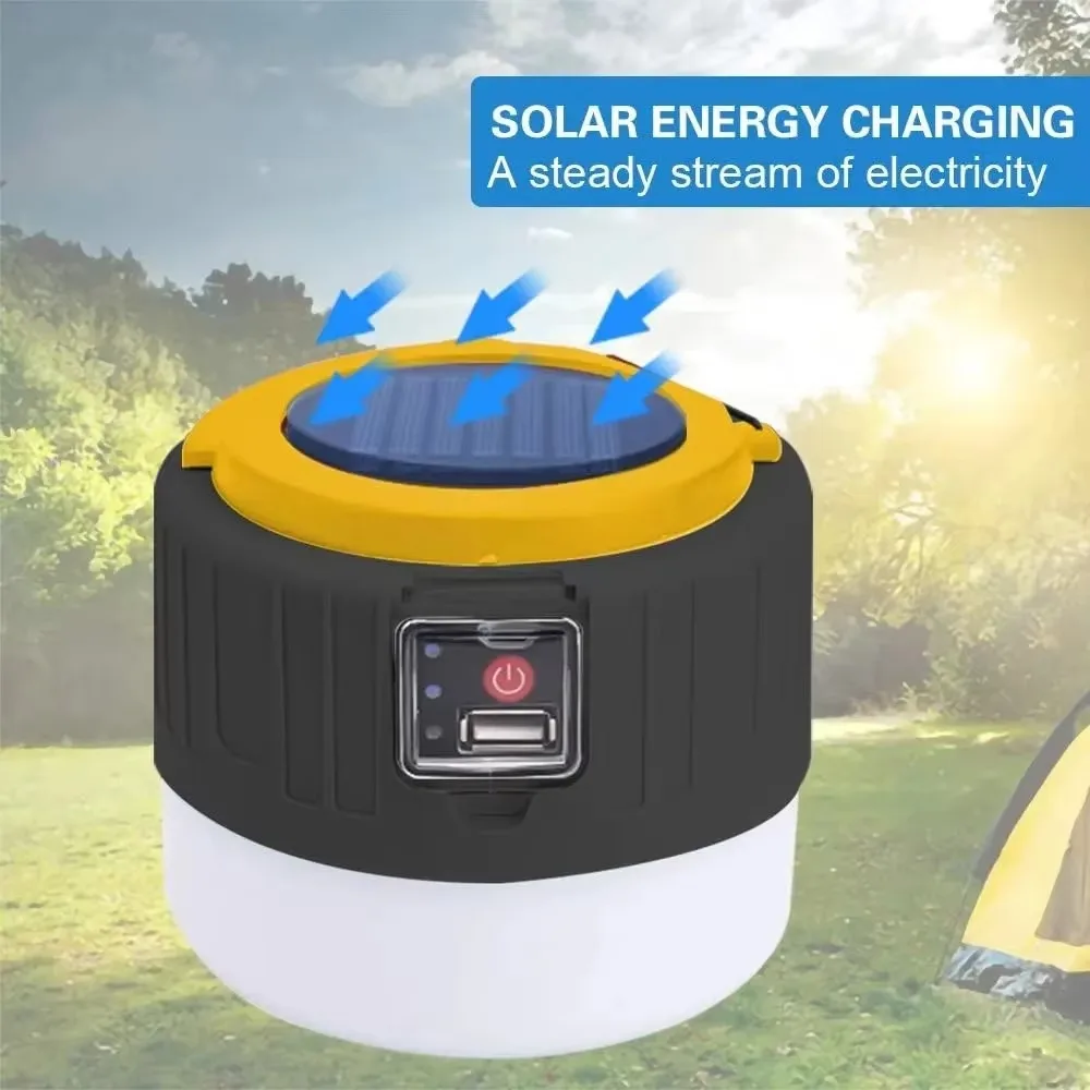 Lampu Camping Tenaga Surya LED - Camping Solar Lantern ulasan dan harga