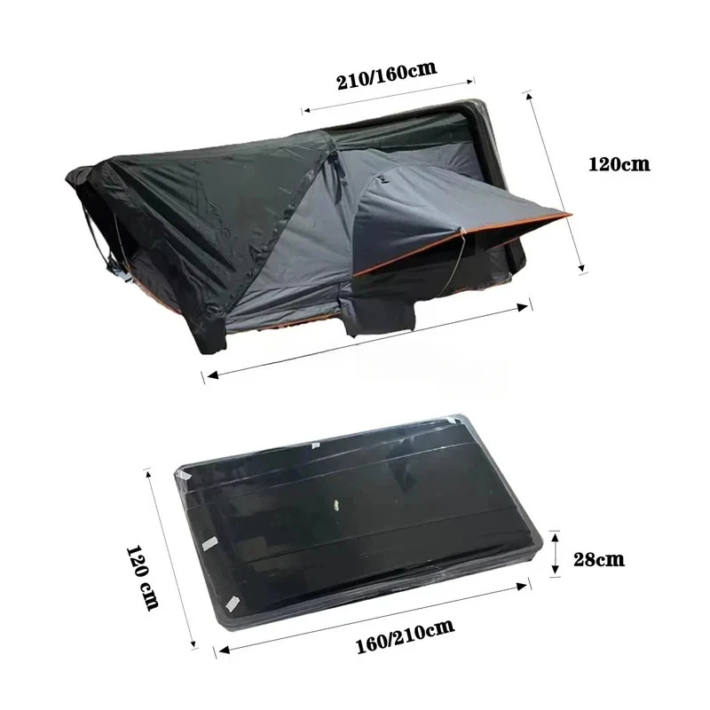 Tenda Atap Keras Anti Air untu - Outdoor Camping Tent Waterproof ulasan dan harga