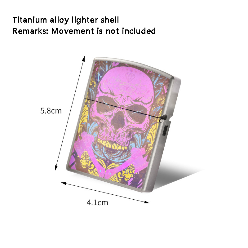 Cangkang Pemantik Titanium All - Outdoor Windproof Lighter ulasan dan harga