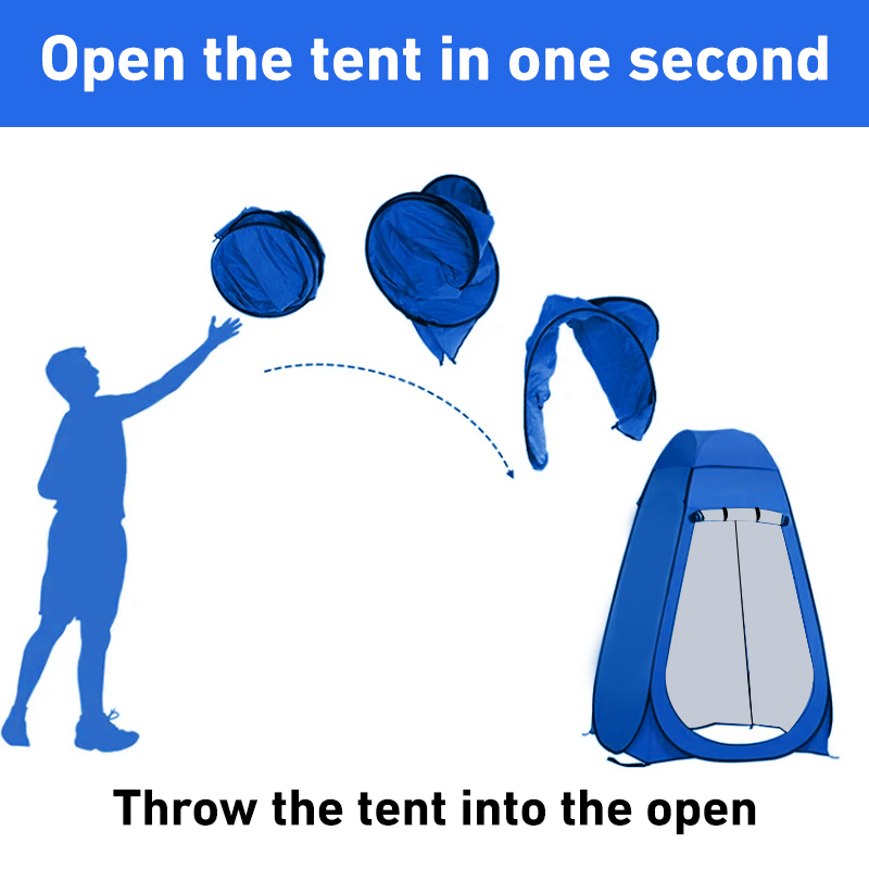 WESTTUNE tenda Pancuran berkem - Outdoor Camping Toilet Tent ulasan dan harga