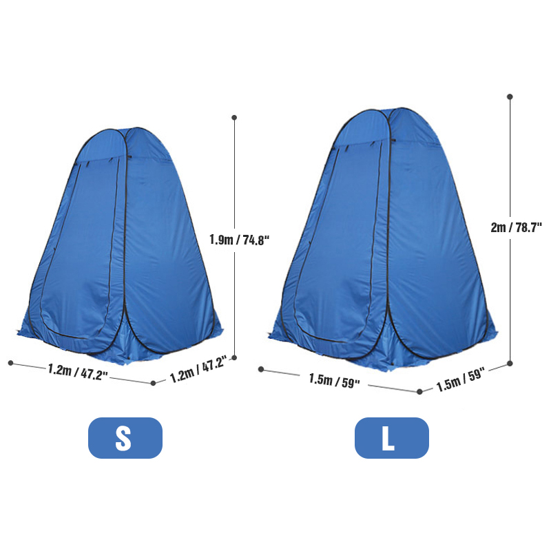 WESTTUNE tenda Pancuran berkem - Outdoor Camping Toilet Tent ulasan dan harga