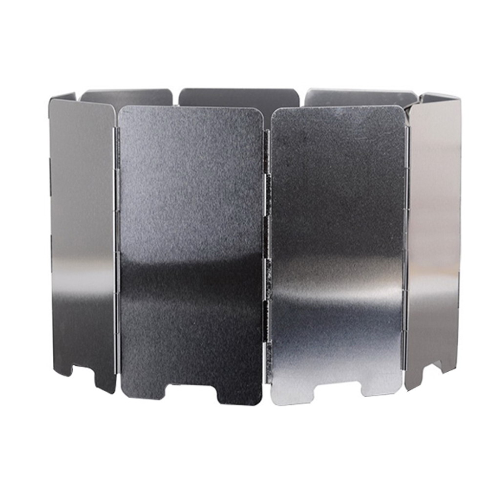 9 Buah Pelindung Angin Lipat T - Outdoor Camping Gas Stove ulasan dan harga