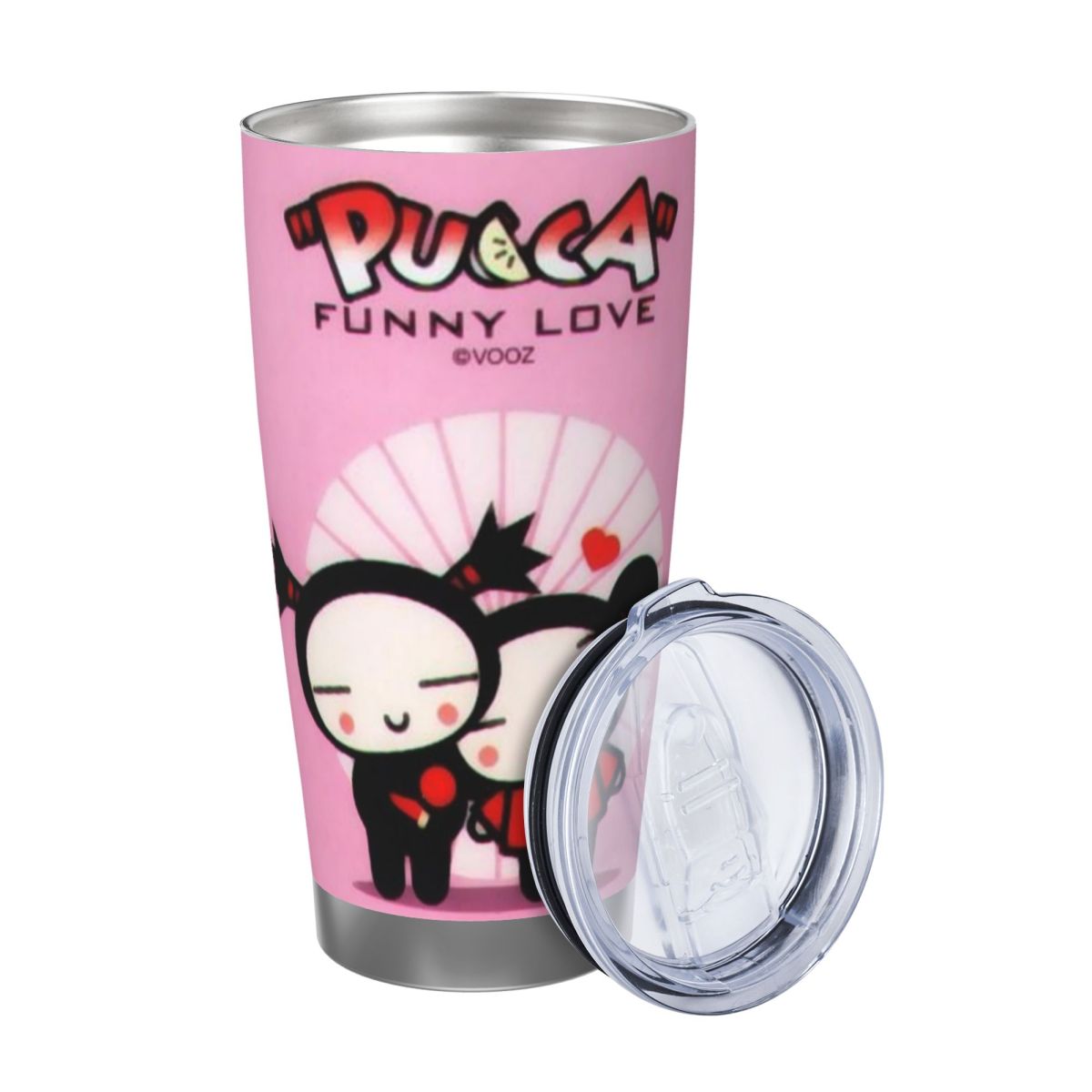 Cute Cartoon Pucca 20oz Cangki - Vacuum Insulated Flask ulasan dan harga