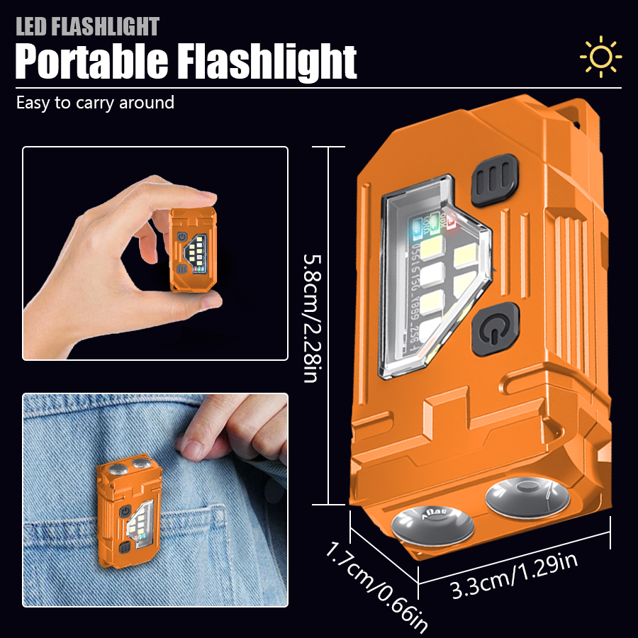 Senter Gantungan Kunci Mini ED - Headlamp ulasan dan harga
