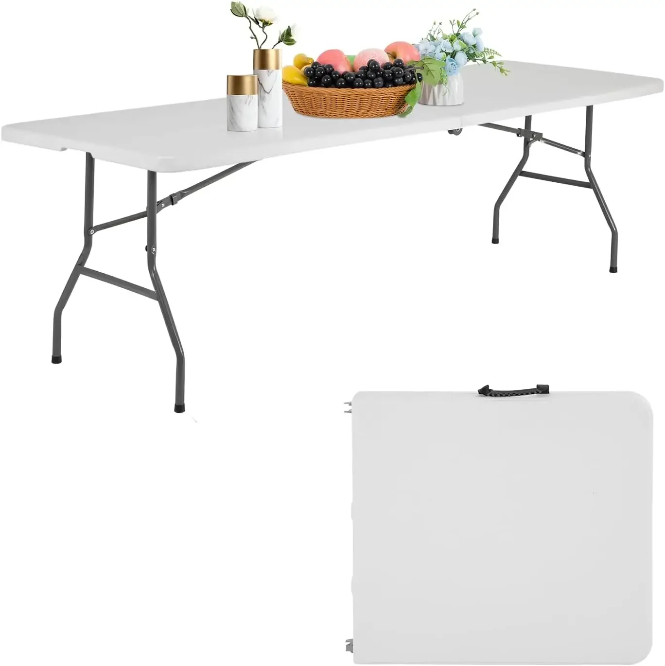 Meja Lipat Plastik 8 FT, Meja  - Outdoor Camping Quotes ulasan dan harga