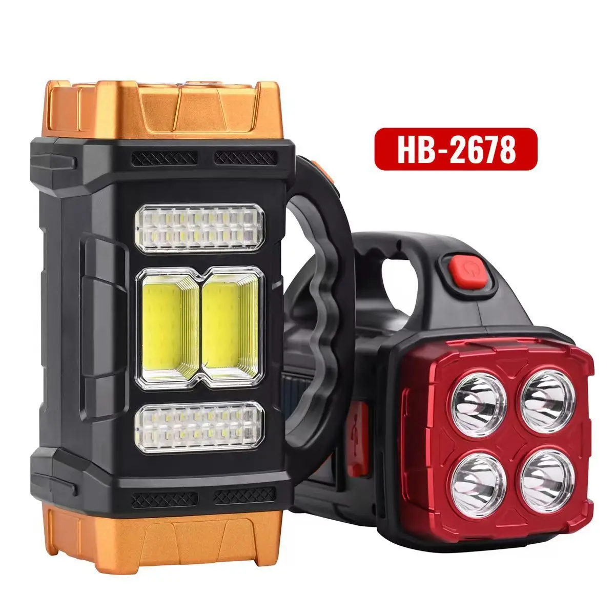 COB Lampu Sorot Portabel Darur - Camping Solar Lantern ulasan dan harga